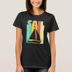 Camiseta Navegador en barco vela marinero capitán náutico