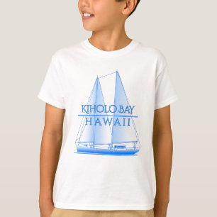 Camiseta Navegador náutico costero de la bahía de Kiholo