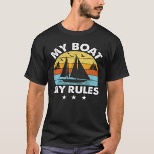 Camiseta Navegador Naval Capitán Buque Anchor 4