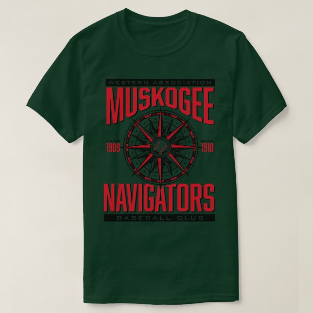 Camiseta Navegadores Muskogee (Diseño del anverso)
