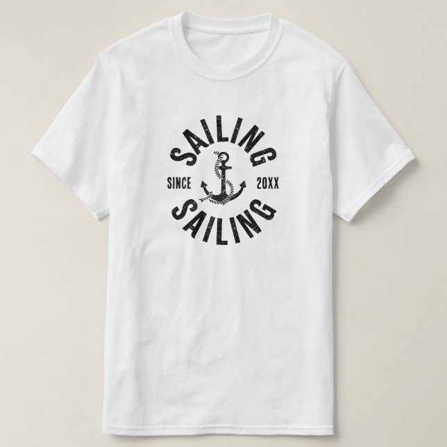 Camiseta Navegando desde 20XX (Diseño del anverso)