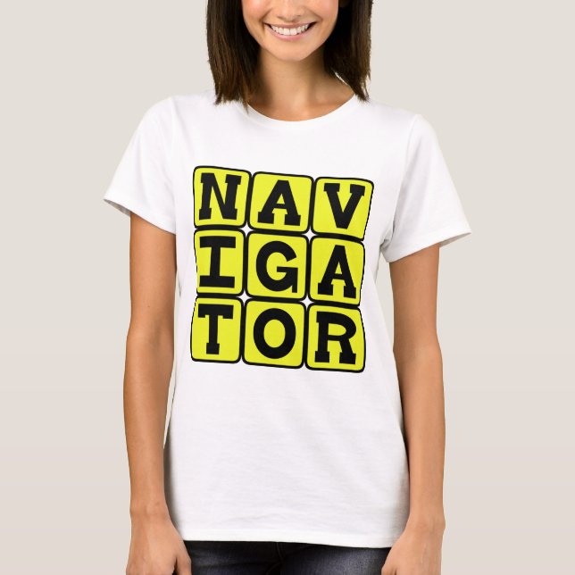 Camiseta Navegante, Maestro de Mapas (Anverso)