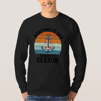 Camiseta Navegar Es Mi Estación Favorita De Navegación Capi