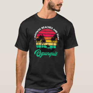 Camiseta Navego Por Las Playas Y El Surf Ogunquit Surfing M