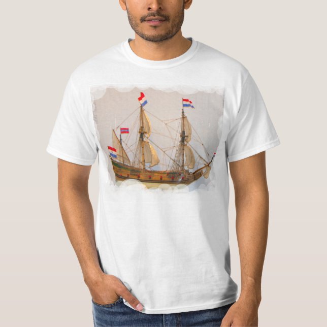 Camiseta Naves de los exploradores, la India del este (Anverso)