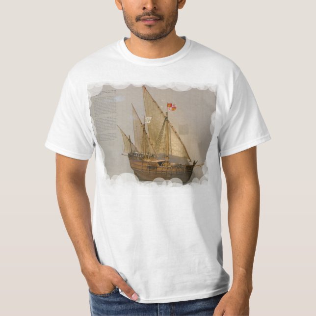 Camiseta Naves de los exploradores, Vasco da Gama (Anverso)