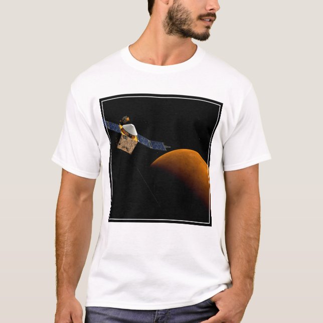 Camiseta Naves espaciales de Maven. (Anverso)