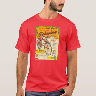 Camiseta Navidad 1958 del anuncio de la bici de Schwinn de