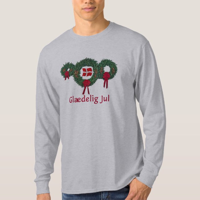 Camiseta Navidad 2 de Dinamarca (Anverso)