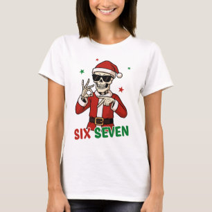 Camiseta Navidad 67 Meme divertido de Santa esquel