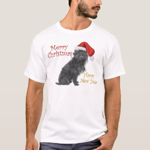 Camiseta Navidad Affenpinscher