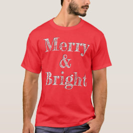 Camiseta Navidad Alegre y Brillante Urbana con Estilo y Ten
