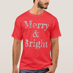 Camiseta Navidad Alegre y Brillante Urbana con Estilo y Ten