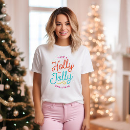 Camiseta Navidad alegre y divertida