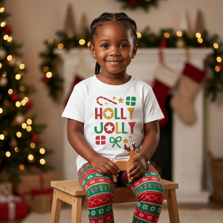 Camiseta Navidad alegre y feliz