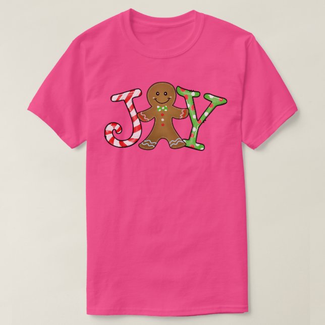 Camiseta navidad alegría 1 (Diseño del anverso)