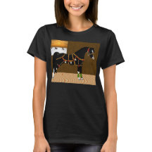 Navidad árabe negro del caballo