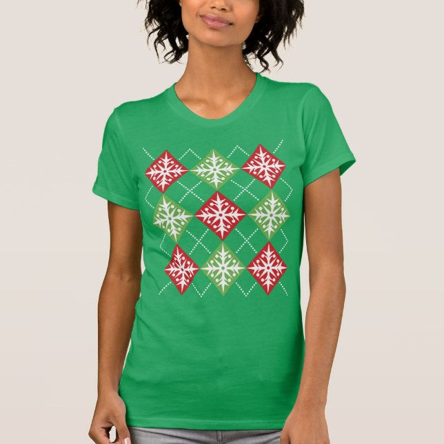 Camiseta Navidad Argyle (Anverso)