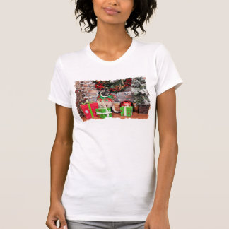 Camiseta Navidad - barro amasado - lirio Lou