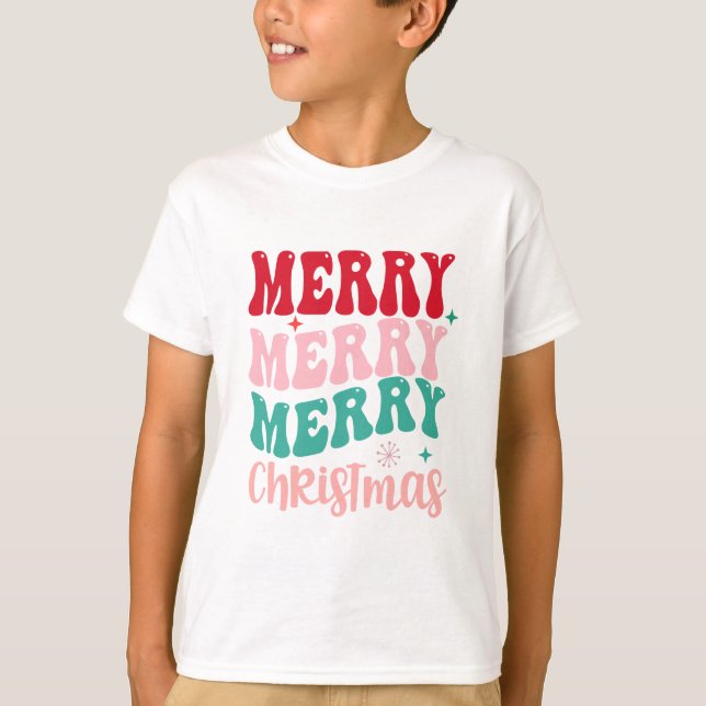 Camiseta Navidad Blanca  (Anverso)