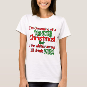 Camiseta Navidad blanco