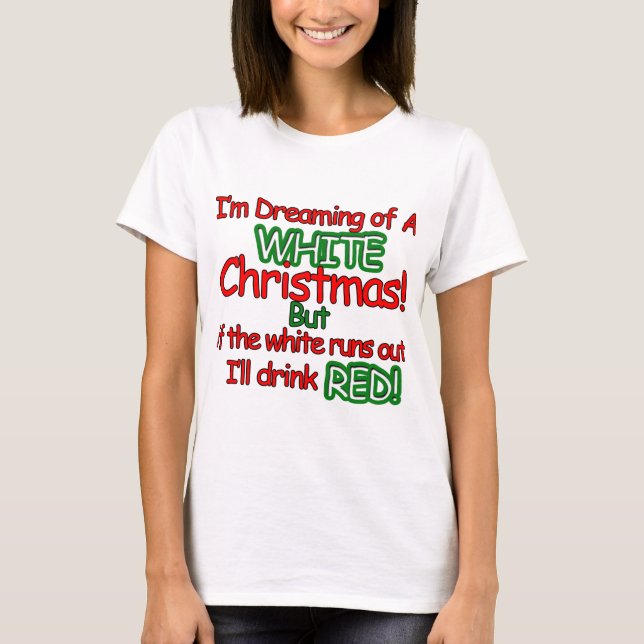 Camiseta Navidad blanco (Anverso)