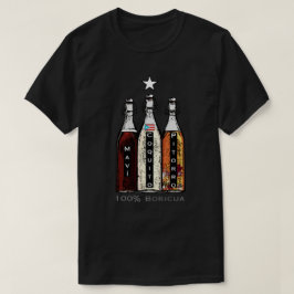 Camiseta Navidad Boricua Puerto Rico Bebidas tradicionales