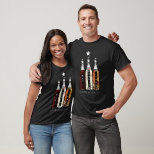 Camiseta Navidad Boricua Puerto Rico Bebidas tradicionales