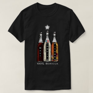 Camiseta Navidad Boricua Puerto Rico Mavi Coquito Pitorro