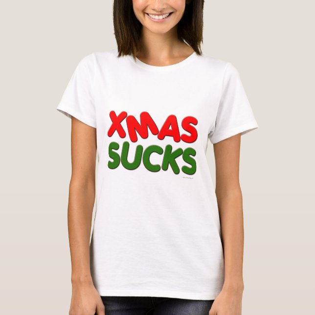 Camiseta Navidad chupa (Anverso)