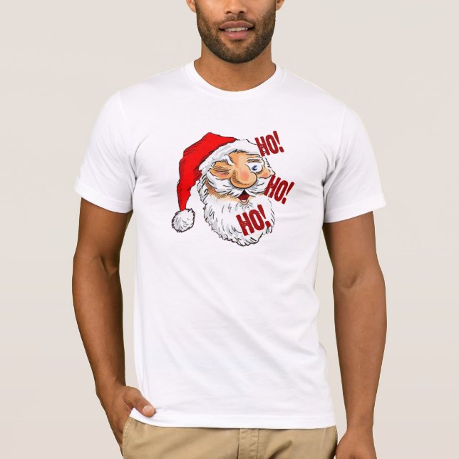 Camiseta Navidad clásico de Papá Noel (Anverso)