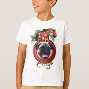 Camiseta Navidad - cubierta los pasillos - barros amasados