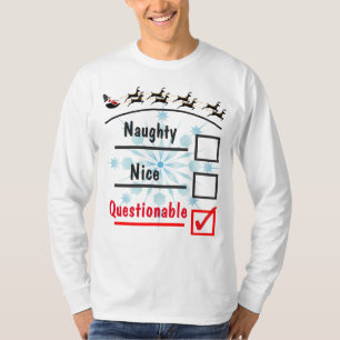 Camiseta Navidad cuestionable