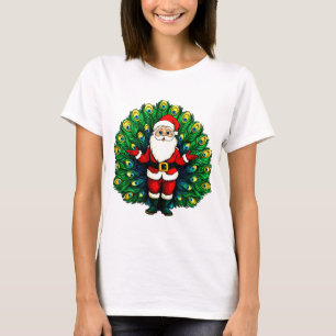 Camiseta Navidad de avestruz