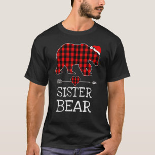 Camiseta Navidad de Búfalo de Oso de la hermana Tapa Santa
