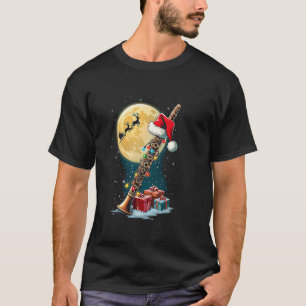 Camiseta Navidad de clarinete