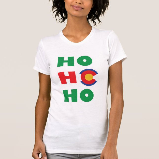 Camiseta Navidad de Colorado Ja Ja Ja (Anverso)