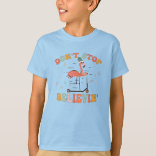 Camiseta Navidad de flamenco