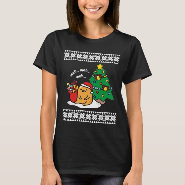 Camiseta Navidad de Gudetama (Anverso)