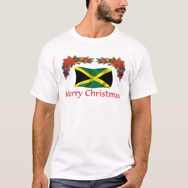 Camiseta Navidad de Jamaica (Anverso)
