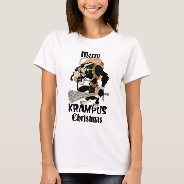 Camiseta Navidad de Krampus (Anverso)