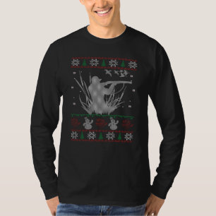 Camiseta Navidad de la caza del pato