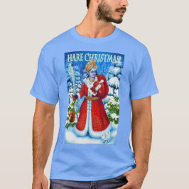 Camiseta Navidad de las liebres - feliz ॐ de Krishna
