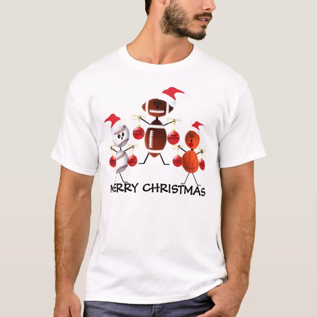 Camiseta Navidad de los Deportes (Anverso)