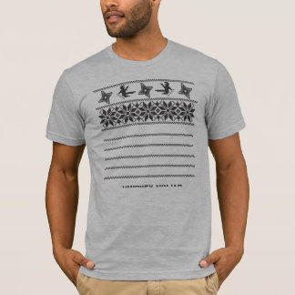Camiseta Navidad de Ninja del whisky