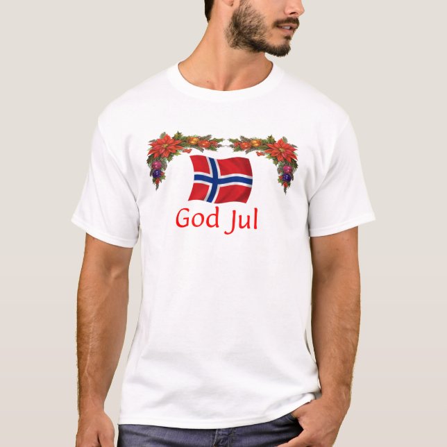 Camiseta Navidad de Noruega (Anverso)
