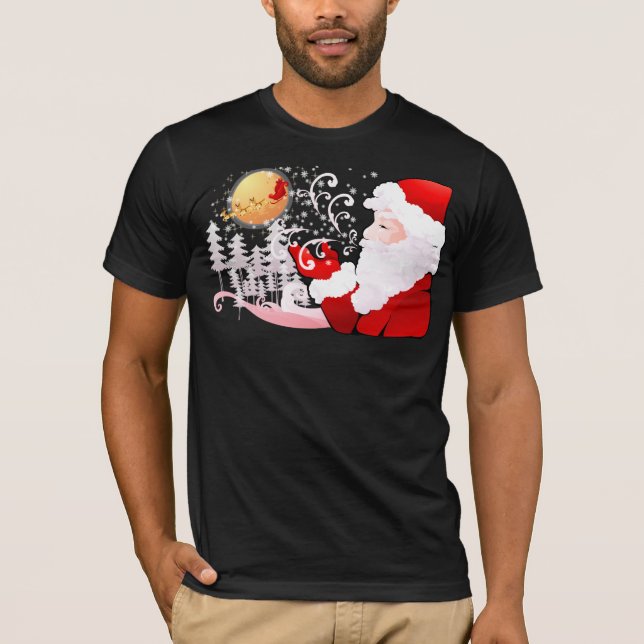 Camiseta Navidad de Papá Noel (Anverso)