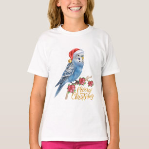Camiseta Navidad de periquito