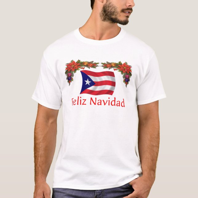 Camiseta Navidad de Puerto Rico (Anverso)