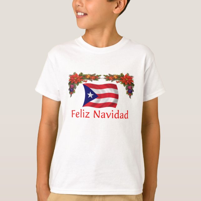 Camiseta Navidad de Puerto Rico (Anverso)